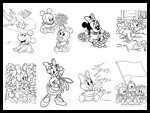 Allkidsnetwork.com: Free Mickey Mouse Coloring Book Pages Printables for Children