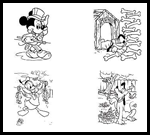 Afunk.com: Free Mickey Mouse Coloring Book Pages Printables for Children