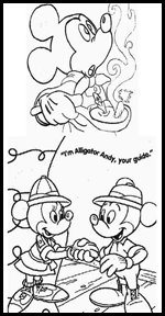 Mooge.co.uk: Free Mickey Mouse Coloring Pages for Kids