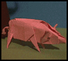 Making Origami Pigs Animals Tutorials