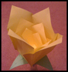 Origami Rose Paper Folding Tutorial