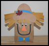 Paper
  Bag Scarecrow Craft