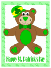 Teddy Bear St Patricks Day