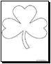 Shamrocks Coloring Page