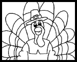 Free-coloring-pages.com : Thanksgiving Coloring Page