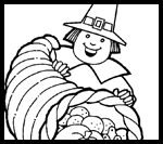 Activity-sheets.com : Thanksgiving Coloring Printouts 