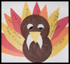 I
  Am Thankful Turkey   : Thanksgiving Crafts Activities for Children