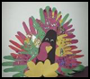 Handprint
  and Footprint Turkey Craft   : Thanksgiving Turkeys & Crafts for Children