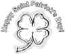 Happy Saint Patricks Day Coloring Pages Shamrock