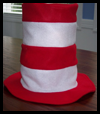 Felt Dr. Seuss Hat Craft for Kids 