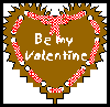 Brown Paper Bag Valentine Card Craft