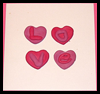 Fimo Hearts Card Craft 