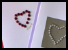 Making Valentine Cards With Beads Craft