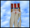 Uncle
  Sam Windsock Craft