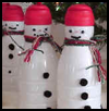 Snowman

  Bottle Craft Winter SNowing Craft 