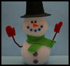 Styrofoam

  Snowman Craft