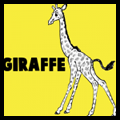 How to Draw a cartoon Giraffe