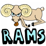 How to Draw Cartoon Rams