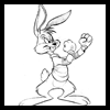 How to Draw cartoon rabbits