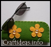 Felt
  Glasses Cases  : How to Decorate Eyeglasses Cases Instructions for Children