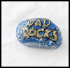 Dad Rocks Paperweights : Rock Crafts Ideas for Kids