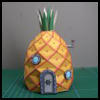 SpongeBob's Pineapple House Foldable Paper Toy Model