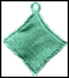 Vintage Knitting Pattern: Kettle or Pot Holder