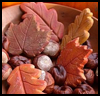 Plaster
  of Paris Fall Leaves