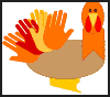 Handprints
  Turkey Crafts  : Thanksgiving Crafts for Preschoolers