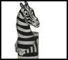 Zebra Toilet Paper Roll Craft for Kids 