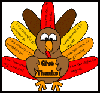 Give
  Thanks Turkey Paper Crafts  : Thanksgiving Turkeys Crafts Activities