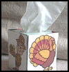 Easy
  Thanksgiving Kleenex Box Covers  : Thanksgiving Turkeys Crafts Activities