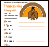 Thanksgiving
  Anagram (Word Scramble)  : Thanksgiving Games & Activities for Kids