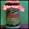 Thanksgiving Harvest Celebration Glass Jars Craft Idea for Kids