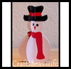 3-D
  Paper Snowman