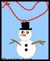 Snowman
  Necklace or Ornament