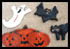 Salt
  Dough Halloween Creatures