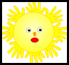 Sun Paper Plate Craft 