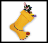 Bare
  Foot Christmas Stockings  : Make Christmas Stockings Crafts for Kids