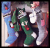 Knitted
  Christmas stockings  : Making Stockings Projects for Kids