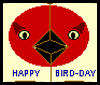 Bird
  Beak Pop-up Card