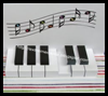 Piano
  Keyboard Pop Up Card
