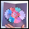 Seven
  Flower Pop Up Card