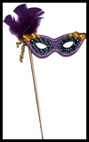 Mardi
  Gras Mask