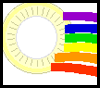 Rainbow
  Streamers  : Disposable Plates Arts & Crafts