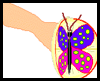 Paper
  Plate Butterfly Puppet Crafts   : Kids Paper Plates Crafts
