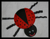 Paper
  Plate Ladybug Craft