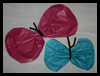 Tissue
  Paper Butterfly Craft
