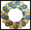 Paper
  Plate Summer Wreath