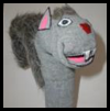 Sock
  Puppet Squirrels    : Water Bottle Crafts Ideas for Children